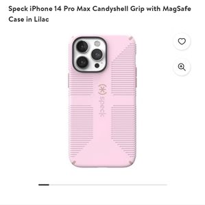 New!! Speck iPhone 14 pro max lilac case